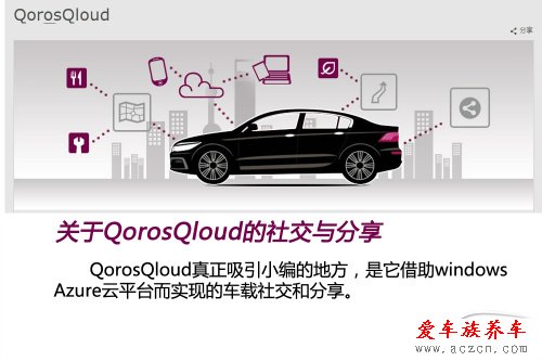 抢先体验观致3 QorosQloud车载娱乐系统